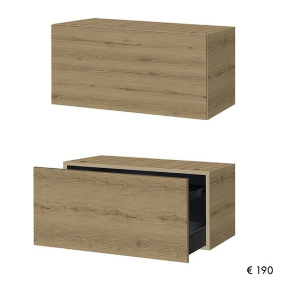 Flexwall modulair opbergsysteem  opbergelementen - Multi Ratio