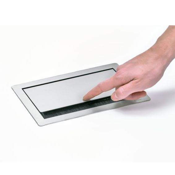 Inbouw stroom unit werkblad bureau