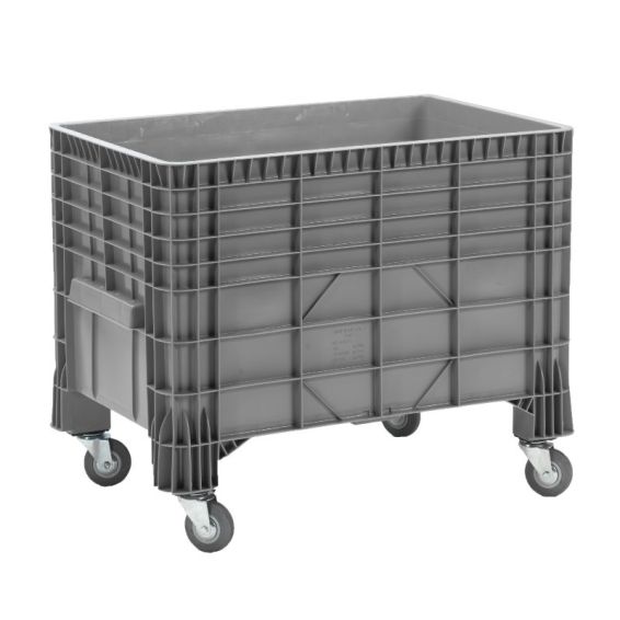 Groot volume bak op wielen, 550 liter