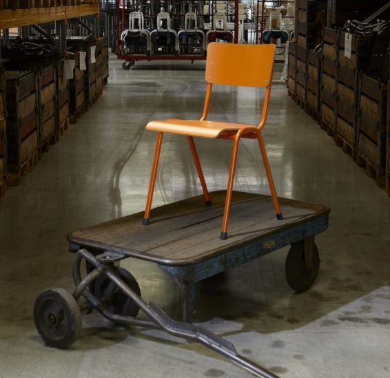 Kantinestoel Model 3390 oranje