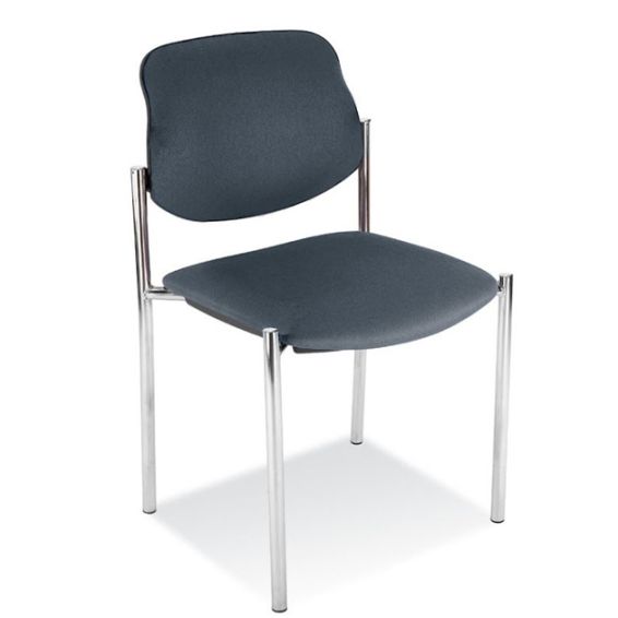 Stoel STYL/P met chromen frame