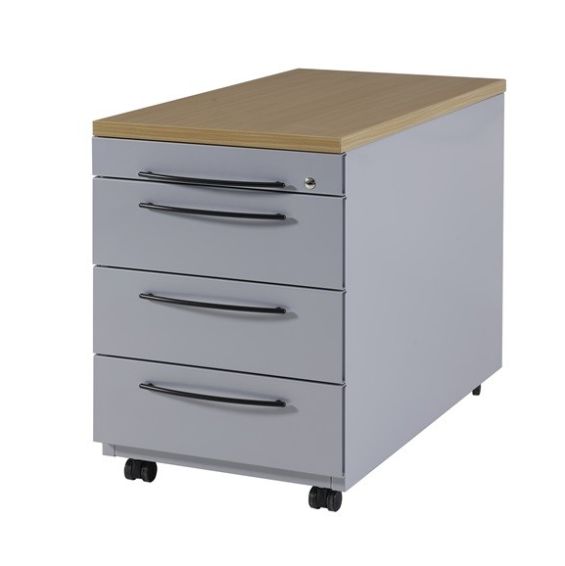 Huislijn Basic ladenblok type 05, 60 cm diep met 3 laden en een pennenlade.
