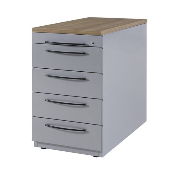 Huislijn Basic staand ladenblok 80 cm, 4 laden en een pennenlade
