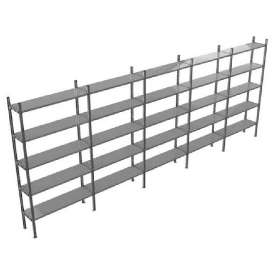 Metalen legbordstelling (5000x2000x600)