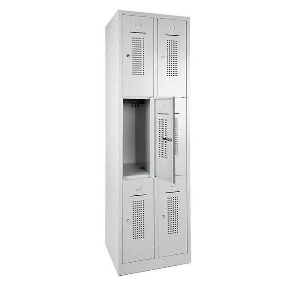 Lockerkast 6 deuren 