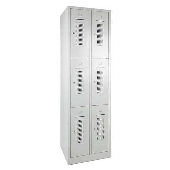 Lockerkast 6 deuren 