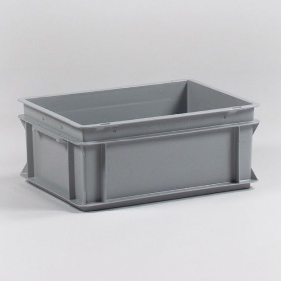 E-line bak 15 liter, agaatgrijs, 400x300x170 met gesloten grepen
