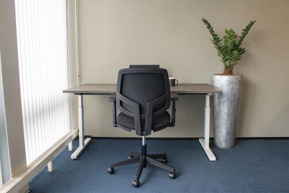 Bureaustoel Maxwell - zwart gestoffeerd