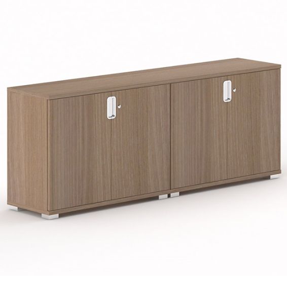 Lage wandkast TAK - kleur Dark Acacia