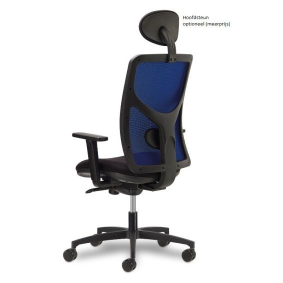 Ergonomische bureaustoel Madrid, blauw