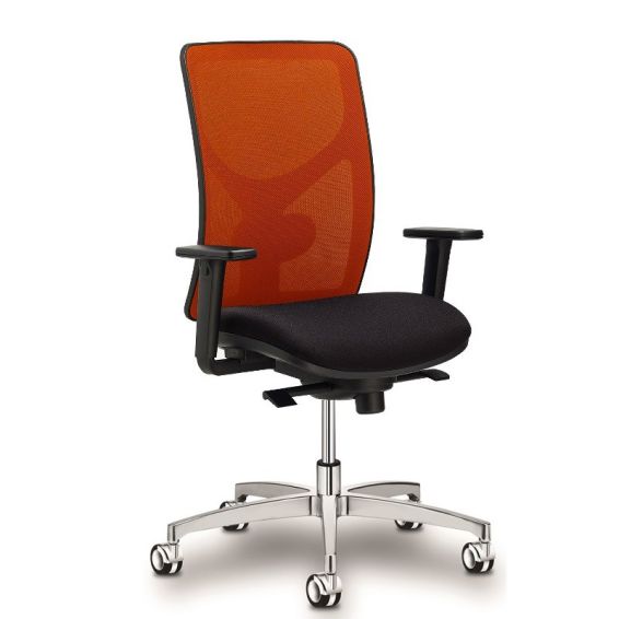 Bureaustoel Madrid DeLuxe, oranje