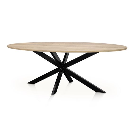 Ovalen vergadertafel