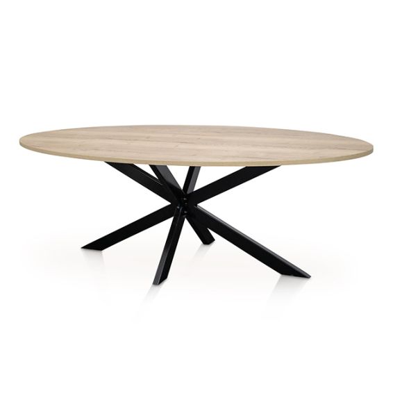 Ovalen vergadertafel