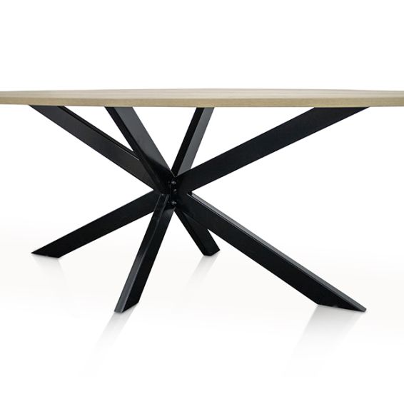 Ovalen vergadertafel