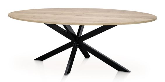 Ovalen vergadertafel