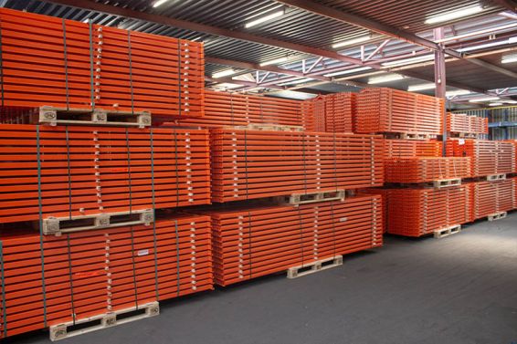 Tegometall palletstellingen
