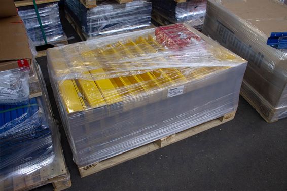 Tegometall palletstellingen