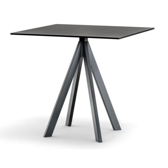 Tafel Pedrali Arki 4, zwart of wit