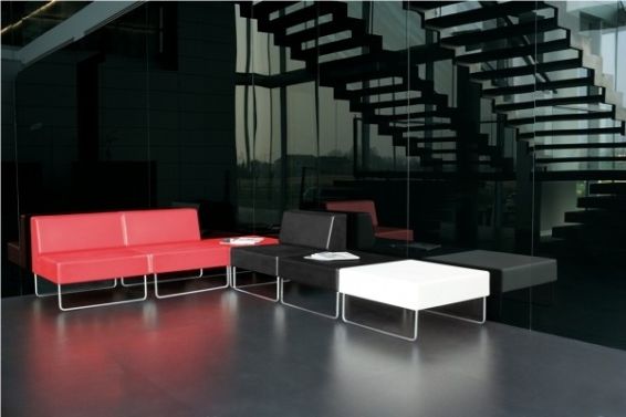 Zitelement / wachtkamerbank Pedrali Host zonder rug