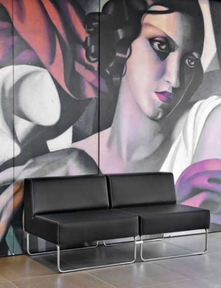 Pedrali wachtkamerbank Host voorbeeldopstelling