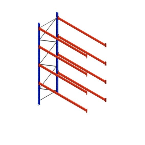Tegometall palletstelling aanbouwsectie