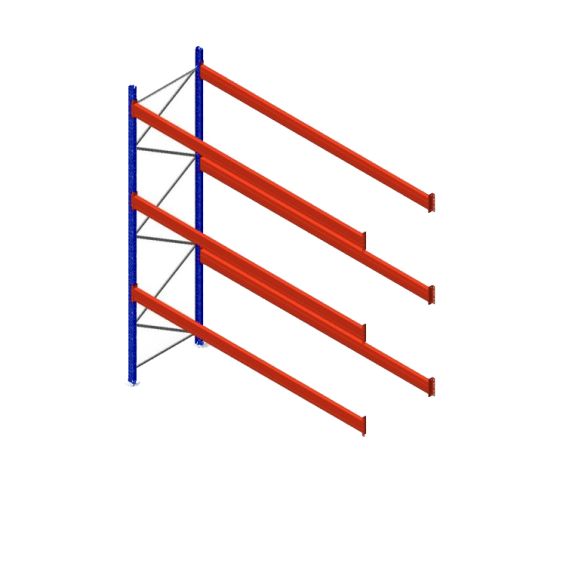 Tegometall palletstelling aanbouwsectie