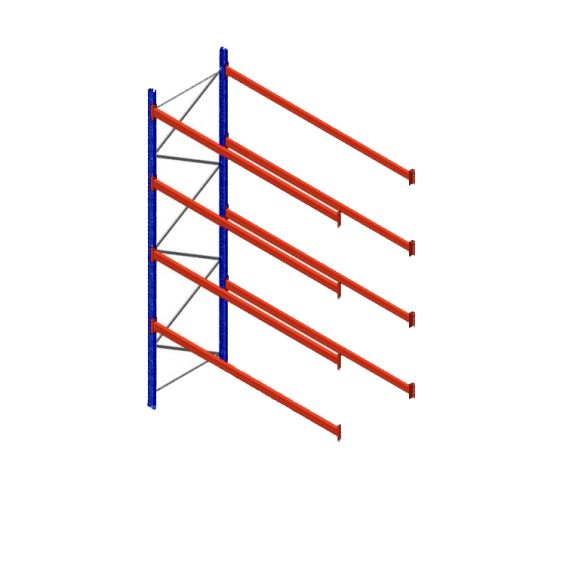 Tegometall palletstelling aanbouwsectie