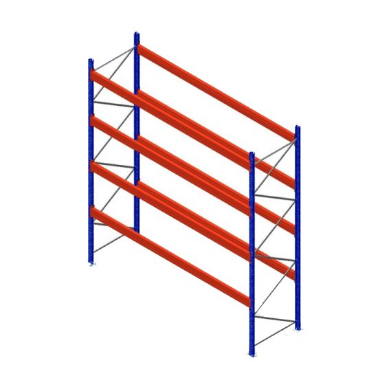 Tegometall palletstelling beginsectie