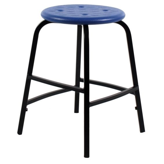 Tabouret TAP55 zithoogte 55 cm - Blauw
