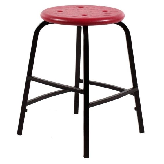 Tabouret TAP55 zithoogte 55 cm - Rood