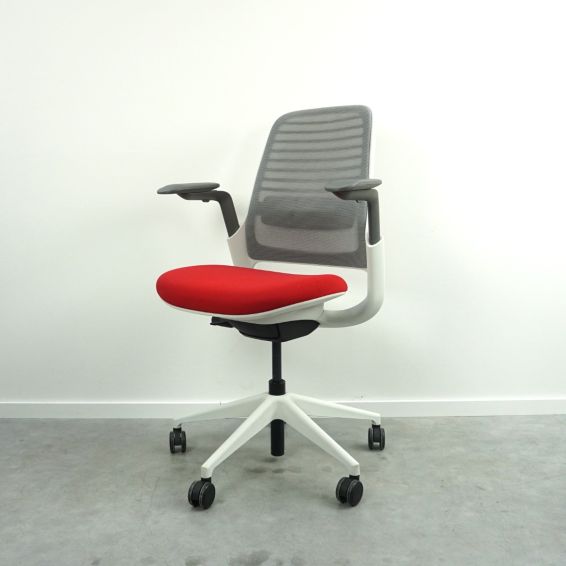 Bureaustoel Steelcase Series 1 rood1