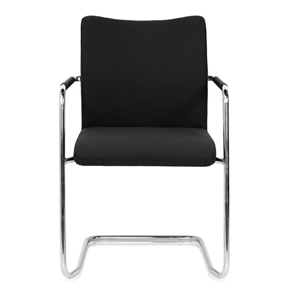 Stoel Alfa - hoge rug - sledeframe