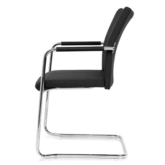 Stoel Alfa - hoge rug - sledeframe