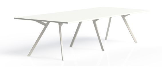 Multi Ratio Design vergadertafel Bridge vierkant 120 x 360 cm