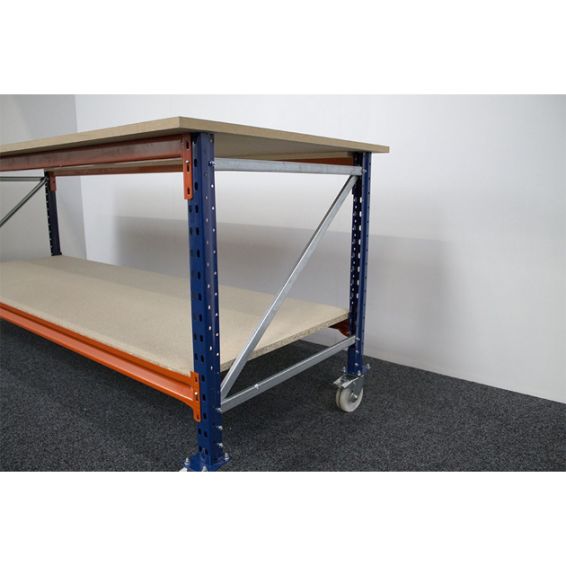 Verrijdbare werkbank MR22 met MDF werkblad
