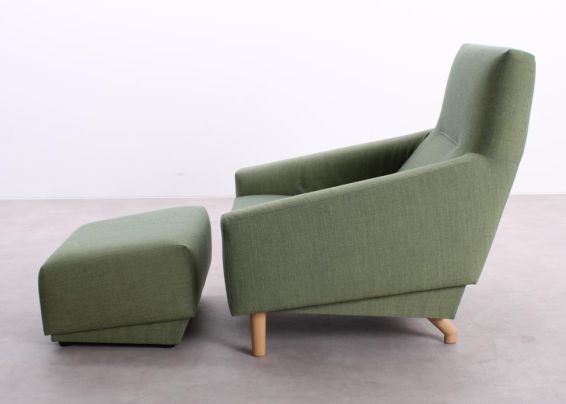 Fauteuil Sancal Soul met poef1