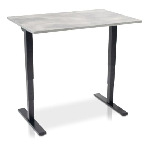 Thuiswerkset zit-sta bureau met ergonomische bureaustoel Comfort
