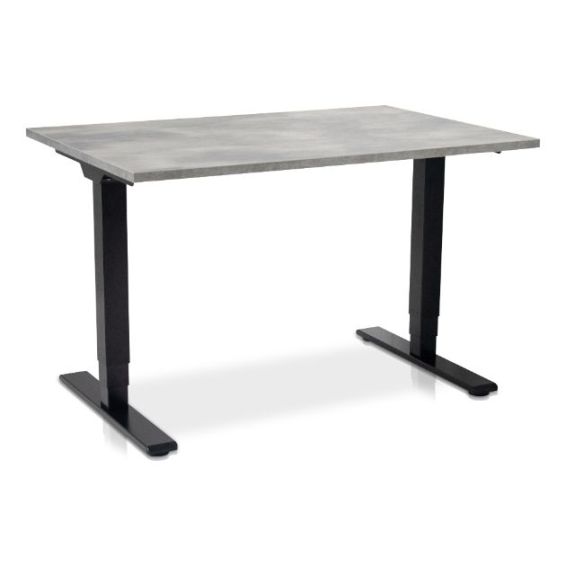 Thuiswerkset zit-sta bureau met ergonomische bureaustoel Comfort