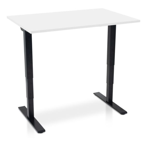 Thuiswerkset zit-sta bureau met ergonomische bureaustoel Comfort