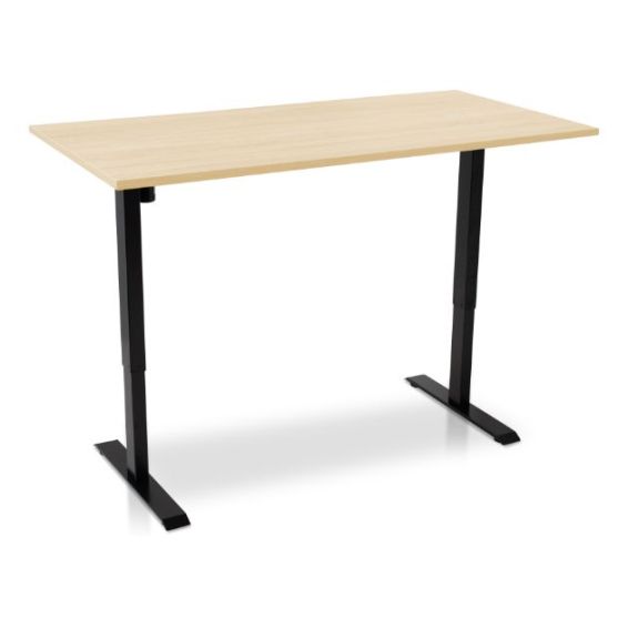 Thuiswerkset EASY - zit-sta bureau met ergonomische bureaustoel