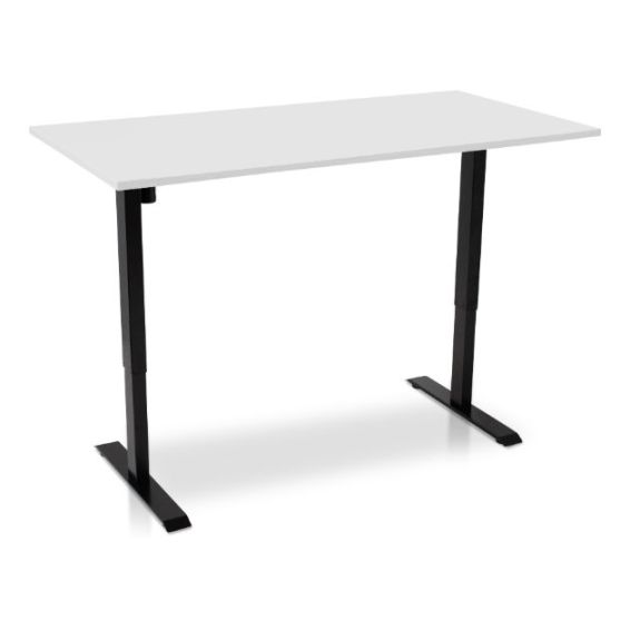 Thuiswerkset EASY - zit-sta bureau met ergonomische bureaustoel
