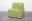 Zitelement Steelcase B-Free, groen, links