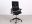 Bureaustoel Steelcase Please, stof zwart, voetenkruis zwart