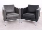Leren fauteuil Giulio Marelli Cubic