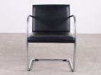 Leren design stoel Knoll Brno