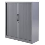 Huislijn Basic roldeurkast 136 x 120 cm aluminium