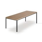 Basic rechte tafel 180 x 80 cm