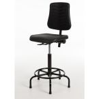 Werkplaatsstoel GM 200 zithoogte 52 - 72 cm