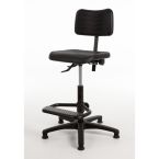 Werkplaatsstoel KM 267 zithoogte 54 - 80 cm
