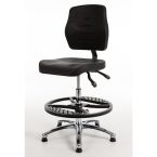 Werkplaatsstoel MAX 267 zithoogte 54 - 80 cm
